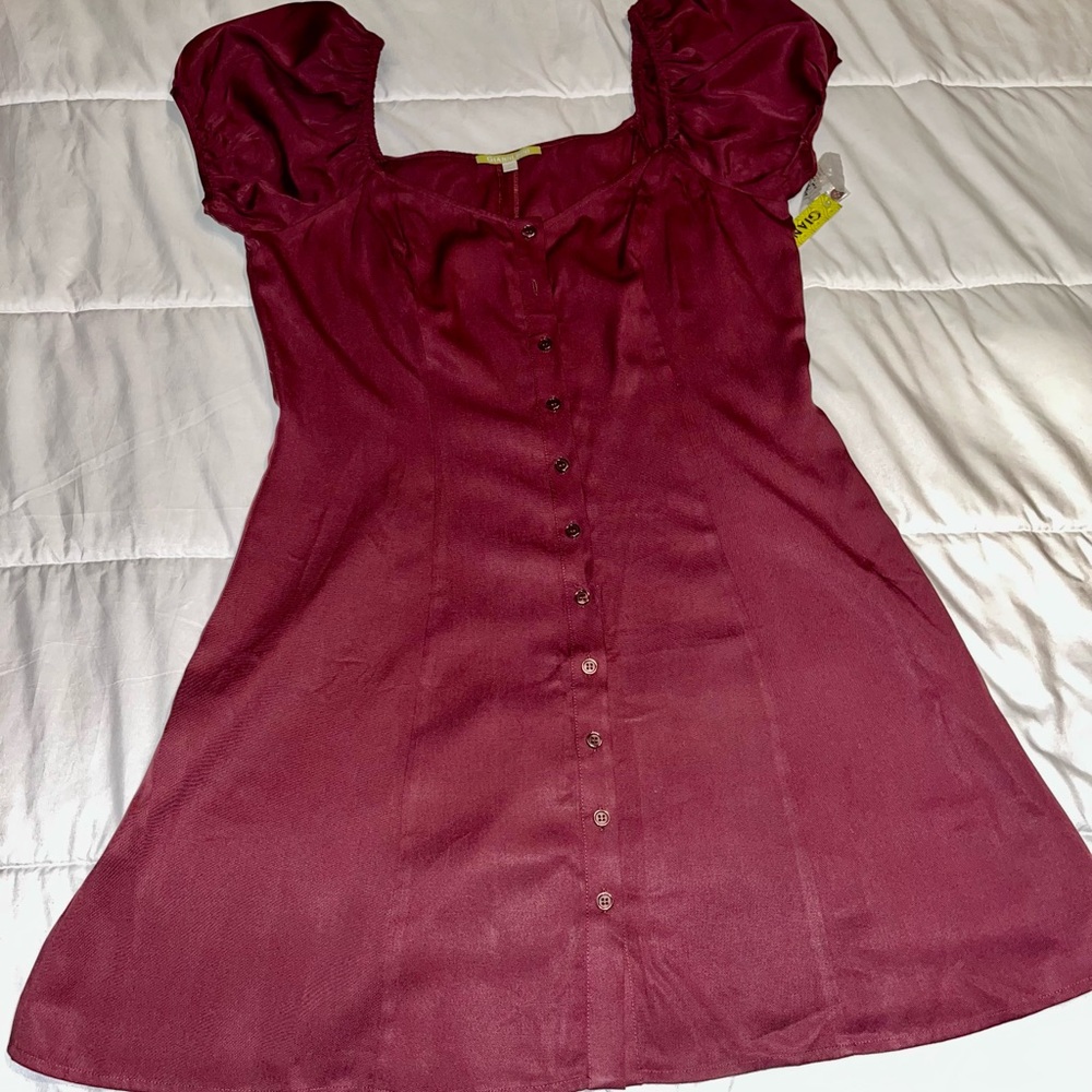Gianni Bini, Jemma Dress in Wine, size 12. NWT